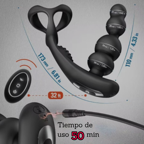 Vibrador Anal Multifunción