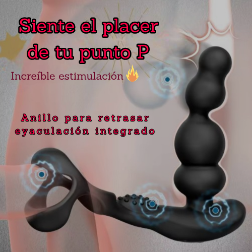 Vibrador Anal Multifunción