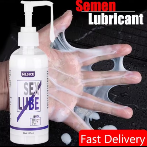 Lubricante con Textura Semen