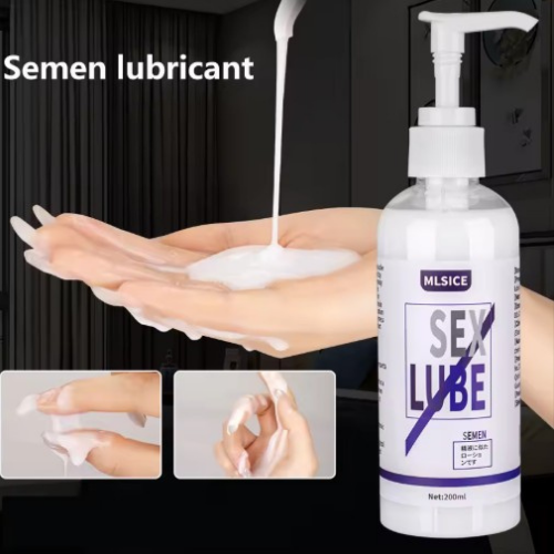 Lubricante con Textura Semen