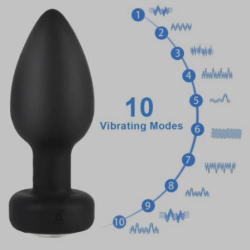 Tapón Anal con Vibración en remoto