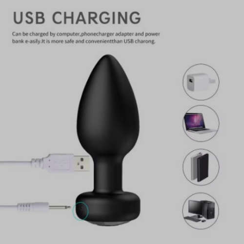 Tapón Anal con Vibración en remoto