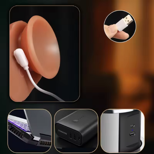 Consolador de Pene Realista con Vibración