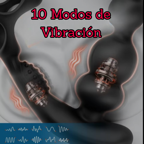 Vibrador Anal Multifunción